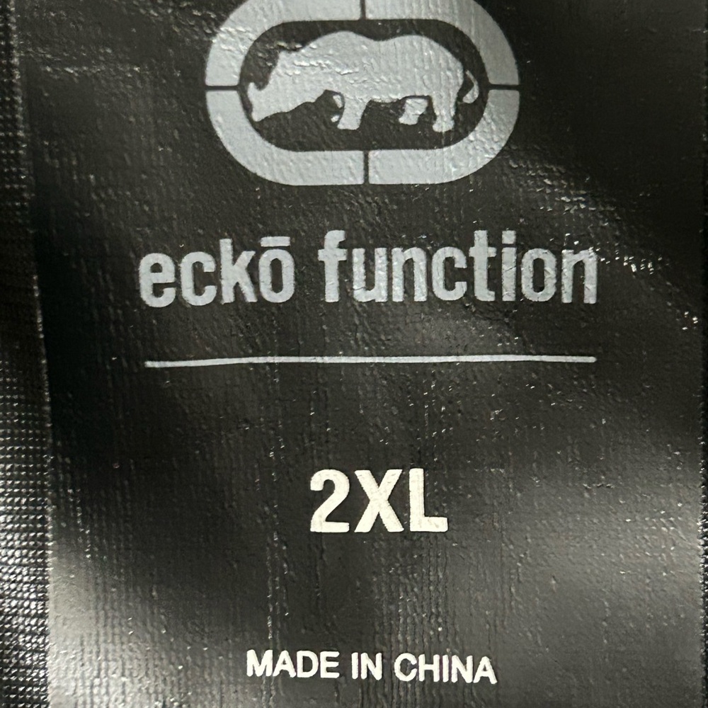 Mens Ecko Function Utility Full Zip Black Windbre… - image 4